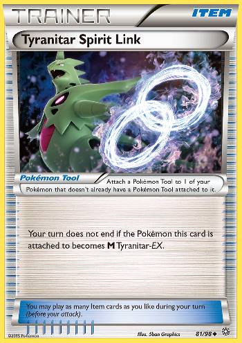 Elo Espiritual de Tyranitar / Tyranitar Spirit Link Elo Espiritual de Tyranitar / Tyranitar Spirit Link