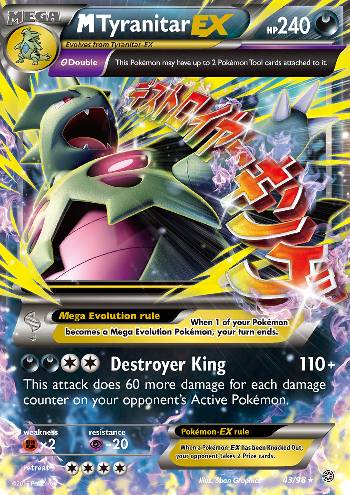 M Tyranitar-EX (#43/98) M Tyranitar-EX (#43/98)