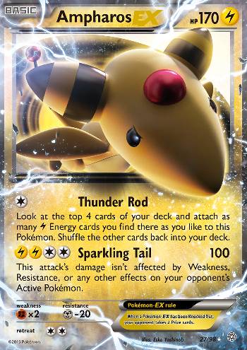Ampharos-EX (#27/98) Ampharos-EX (#27/98)