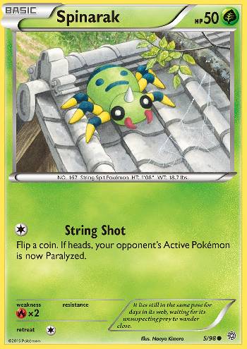 Spinarak (#5/98) Spinarak (#5/98)