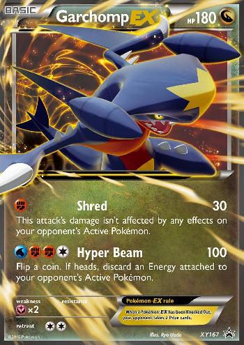 Garchomp-EX (#XY167/∞) Garchomp-EX (#XY167/∞)