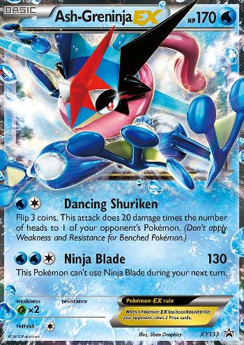 Ash-Greninja-EX (#XY133/∞) Ash-Greninja-EX (#XY133/∞)