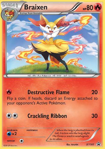 Braixen (#XY161/∞) Braixen (#XY161/∞)
