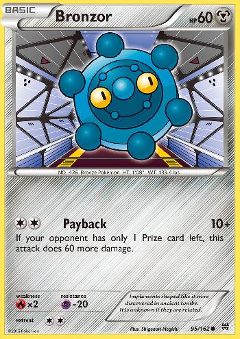 Bronzor (#95/162)(REVERSE FOIL) REVERSE FOIL