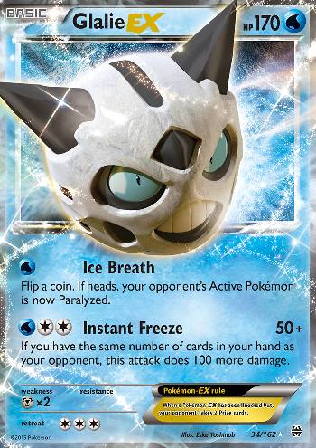 Glalie-EX (#34/162) Glalie-EX (#34/162)