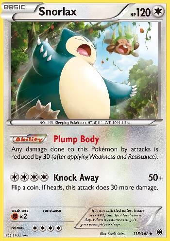 Snorlax (#118/162) Snorlax (#118/162)