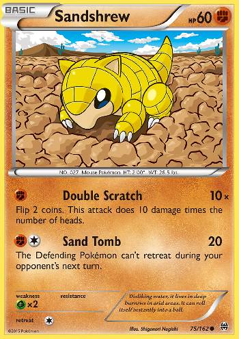 Sandshrew (#75/162) Sandshrew (#75/162)