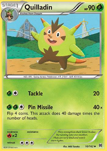 Quilladin (#10/162) Quilladin (#10/162)
