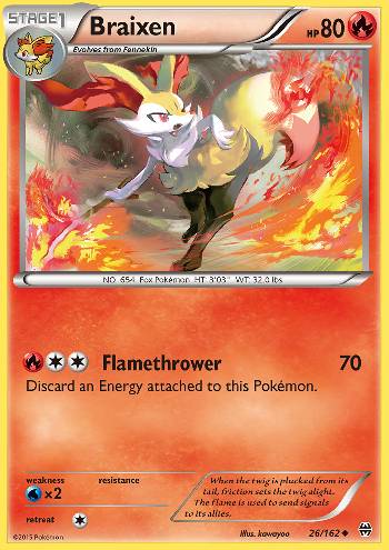 Braixen (#26/162) Braixen (#26/162)