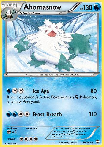 Abomasnow (#40/162) Abomasnow (#40/162)