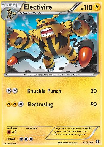 Electivire (#43/122) Electivire (#43/122)
