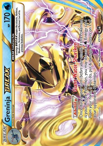 Greninja TURBO / Greninja BREAK Greninja TURBO / Greninja BREAK