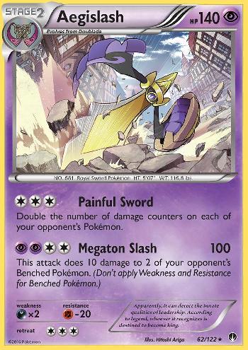 Aegislash (#62/122)(FOIL) FOIL