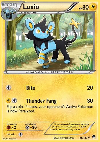 Luxio (#45/122) Luxio (#45/122)
