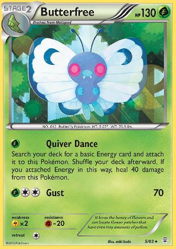 Butterfree (#5/83) Butterfree (#5/83)