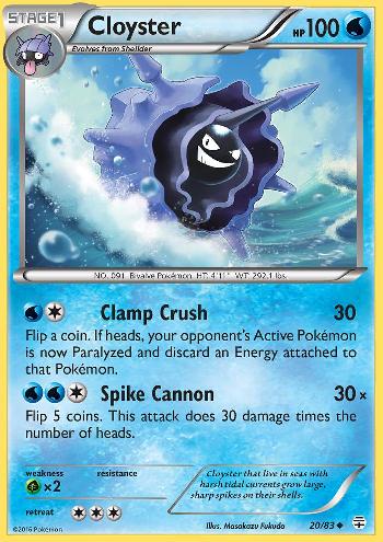 Cloyster (#20/83) Cloyster (#20/83)