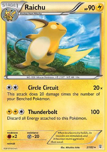 Raichu (#27/83) Raichu (#27/83)