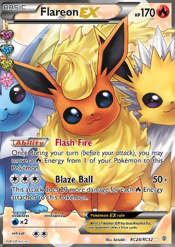 Flareon-EX (#RC28/83) Flareon-EX (#RC28/83)