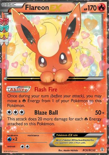 Flareon-EX (#RC6/83) Flareon-EX (#RC6/83)