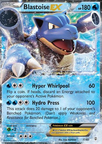Blastoise-EX (#17/83) Blastoise-EX (#17/83)