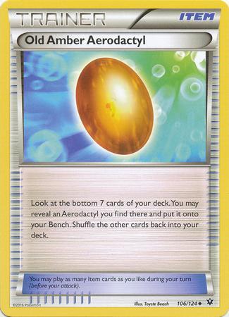 Âmbar Velho de Aerodactyl (#106/124) Âmbar Velho de Aerodactyl (#106/124)