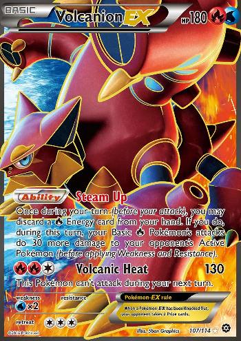 Volcanion-EX (#107/114) Volcanion-EX (#107/114)