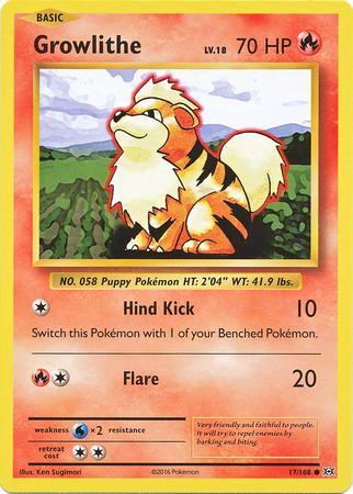 Growlithe (#17/108) Growlithe (#17/108)