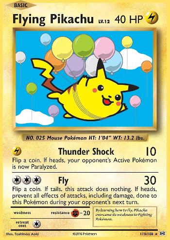 Pikachu Voador / Flying Pikachu Pikachu Voador / Flying Pikachu