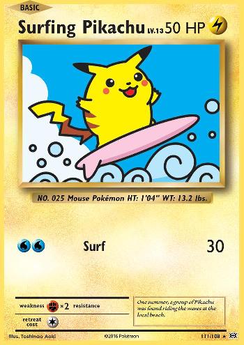 Pikachu Surfista / Surfing Pikachu Pikachu Surfista / Surfing Pikachu