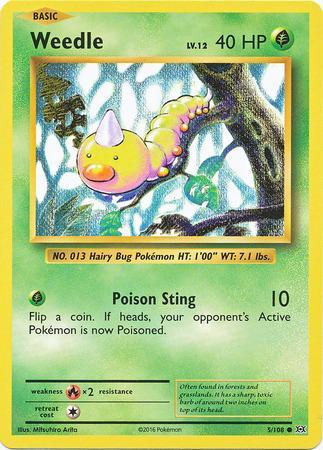 Weedle (#5/108) Weedle (#5/108)