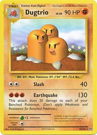 Dugtrio (#56/108) Dugtrio (#56/108)