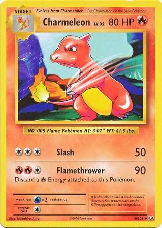 Charmeleon (#10/108)(REVERSE FOIL) REVERSE FOIL