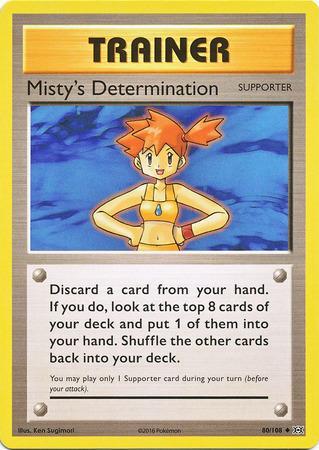 Determinação da Misty (#80/108)(REVERSE FOIL) REVERSE FOIL