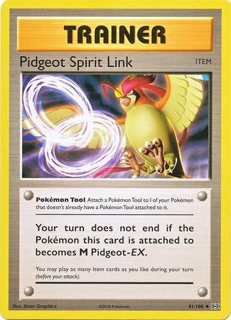 Elo Espiritual de Pidgeot / Pidgeot Spirit Link Elo Espiritual de Pidgeot / Pidgeot Spirit Link